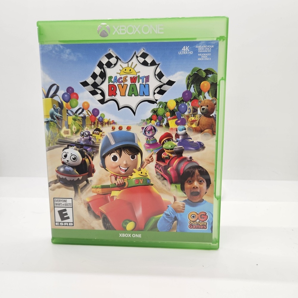 Race‎ With Ryan Xbox One Game Complete w/ Case & Disc – Family Fun